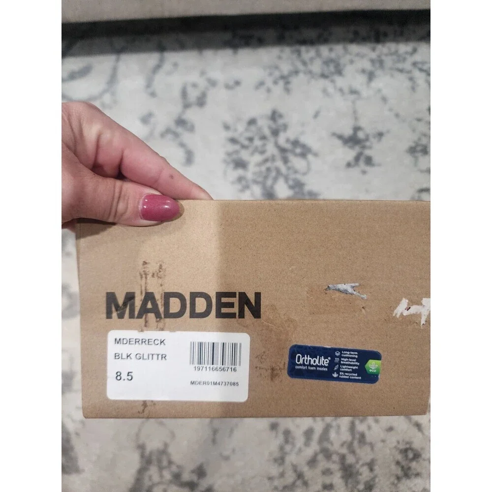 NEW Steve Madden Dakang M-DAKANG Mens Black Loafers & Slip Ons Casual Shoes 8.5